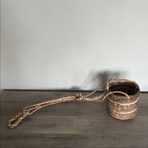 Woven Hanging Planter Basket